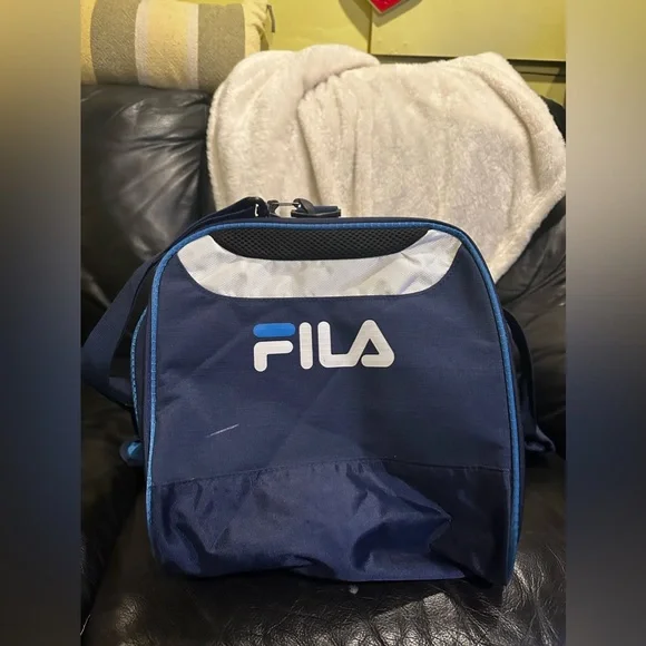 Blue Fila Duffel Bag - Picture 3 of 5